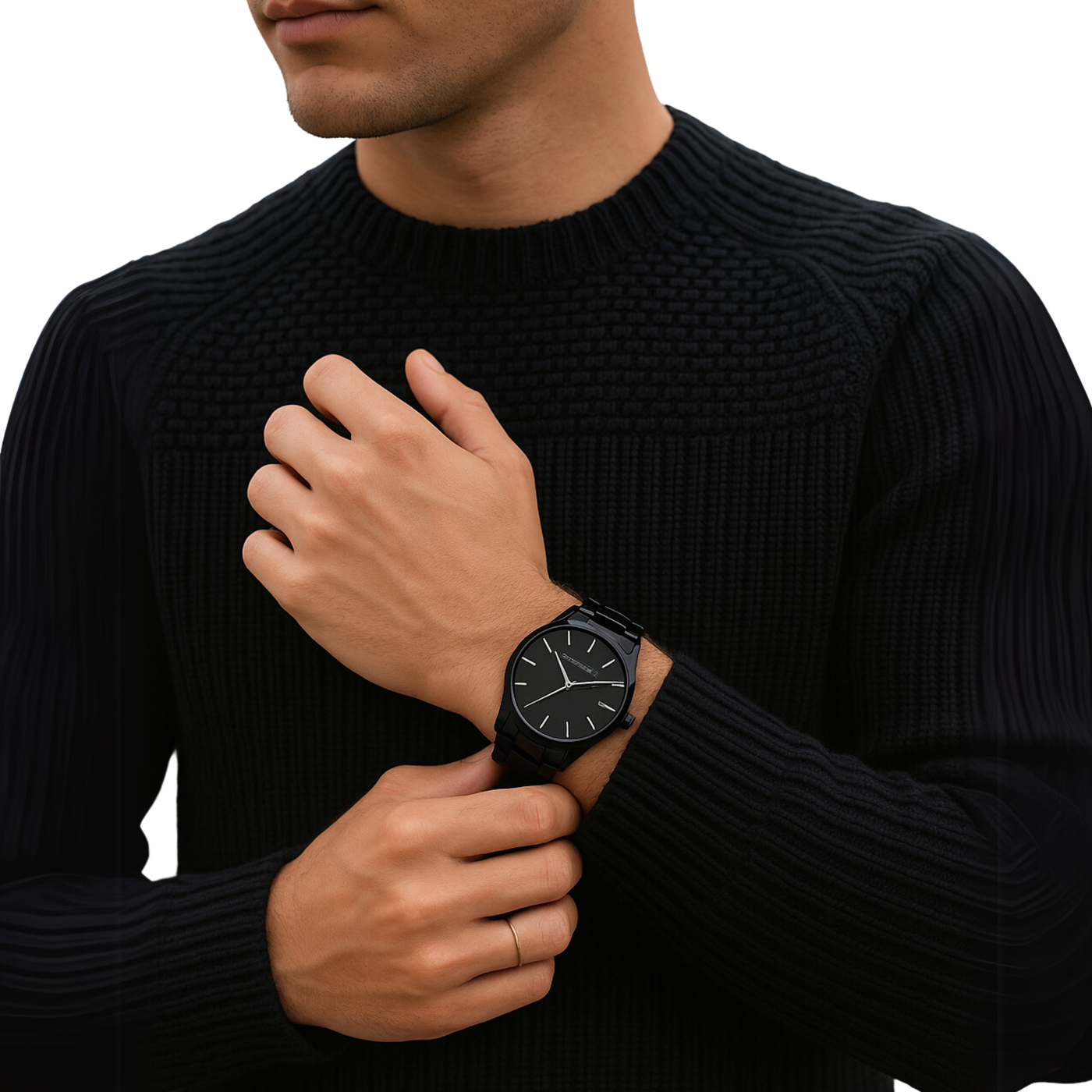Relógio Masculino Safed Full Black 40mm